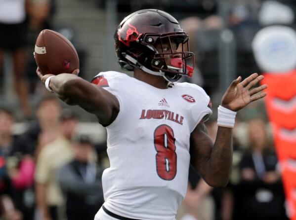 Louisville football jersey number 8 clearance